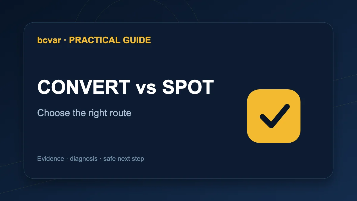 Binance Convert vs Spot: Apa Bedanya dan Mana yang Lebih Cocok